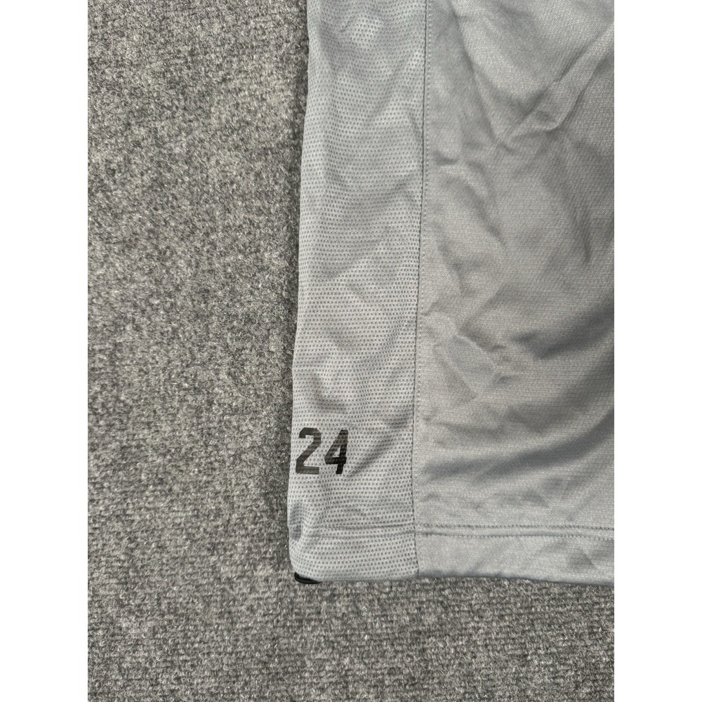 NikePants Mens Medium Gray Dri Fit Basketball Gym Training Sweatpants 30" EUC - Picture 16 of 16